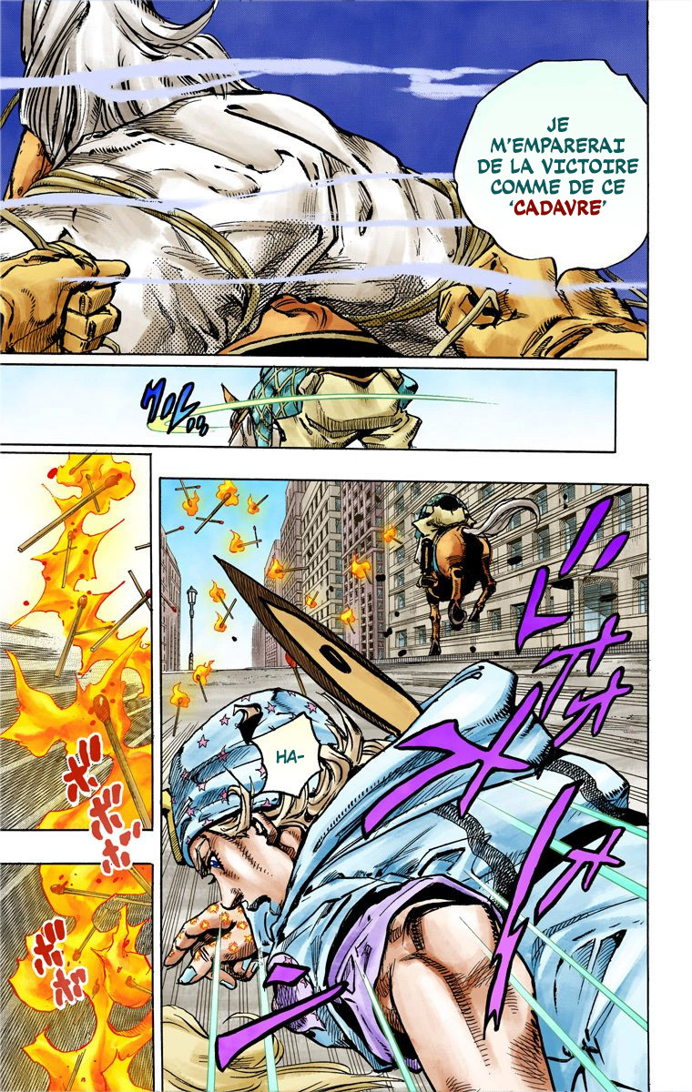 Read JoJo_s Bizarre Adventure Part 7 Steel Ball Run Official Colored FR Manga Online