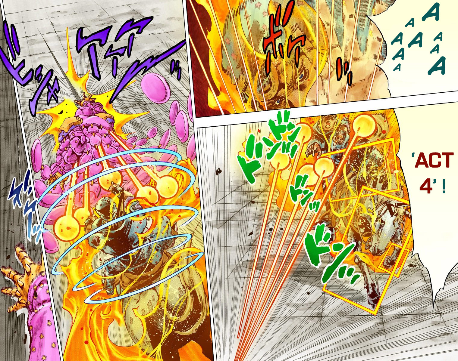 Read JoJo_s Bizarre Adventure Part 7 Steel Ball Run Official Colored FR Manga Online