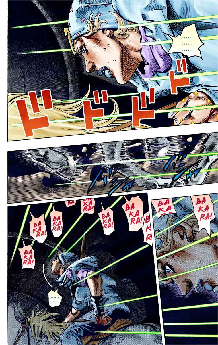 Read JoJo_s Bizarre Adventure Part 7 Steel Ball Run Official Colored FR Manga Online