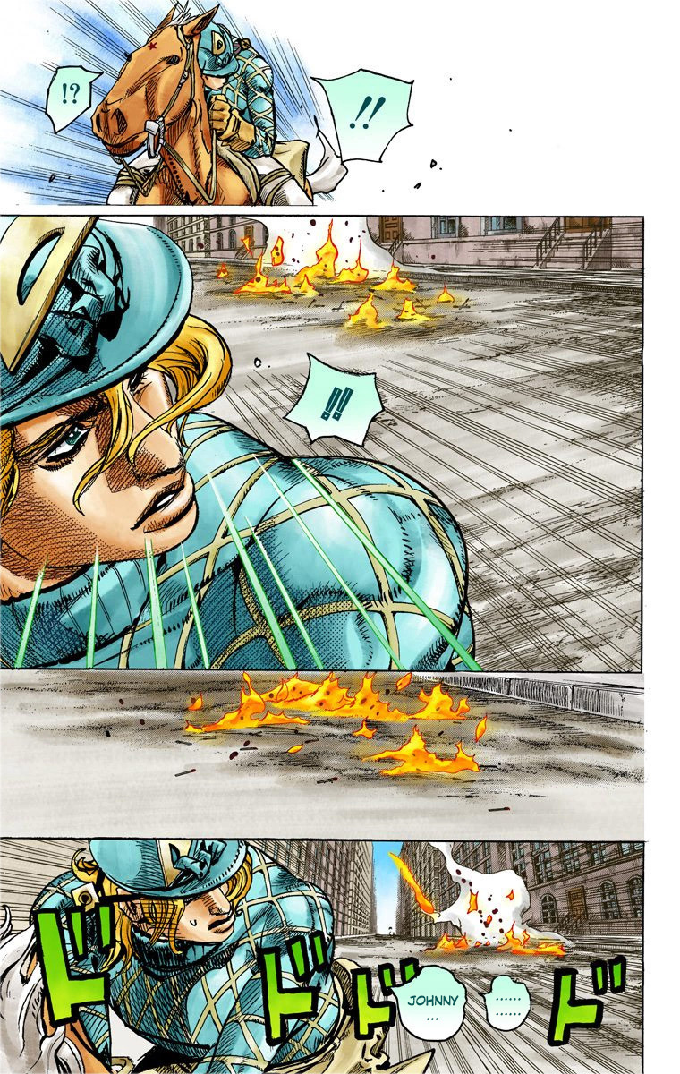 Read JoJo_s Bizarre Adventure Part 7 Steel Ball Run Official Colored FR Manga Online