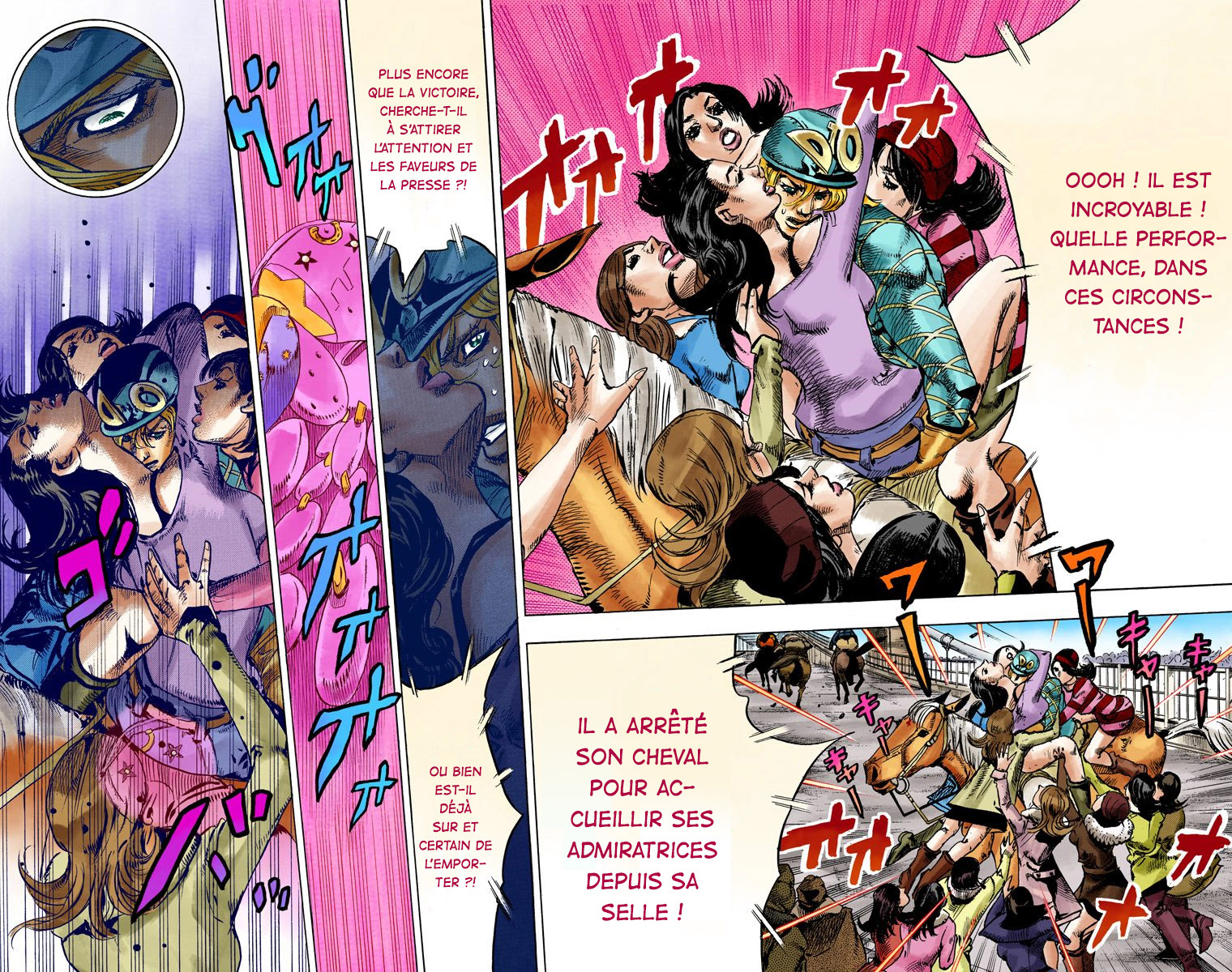 Read JoJo_s Bizarre Adventure Part 7 Steel Ball Run Official Colored FR Manga Online