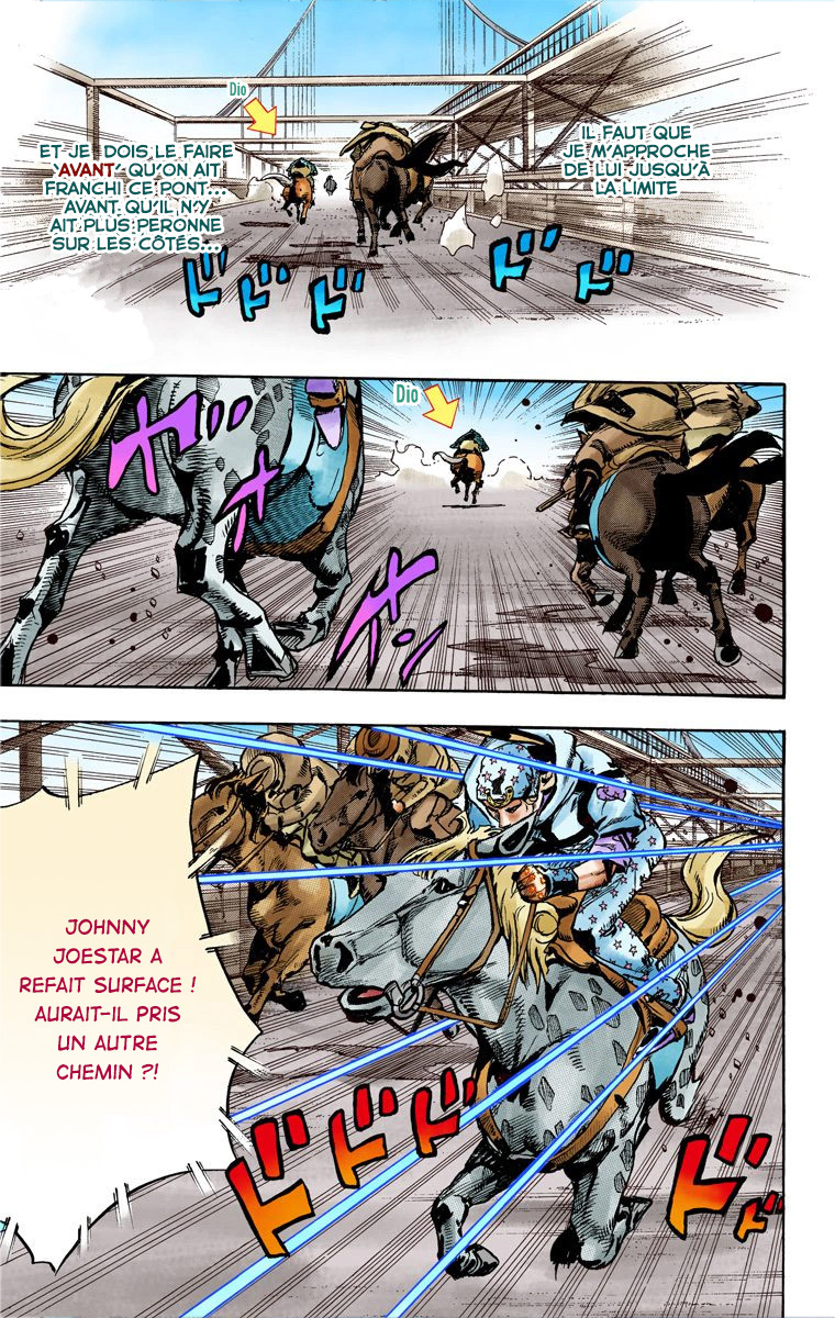 Read JoJo_s Bizarre Adventure Part 7 Steel Ball Run Official Colored FR Manga Online