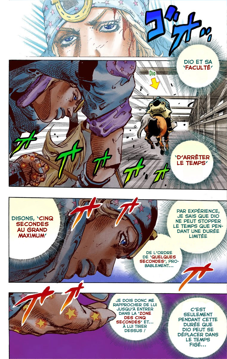 Read JoJo_s Bizarre Adventure Part 7 Steel Ball Run Official Colored FR Manga Online