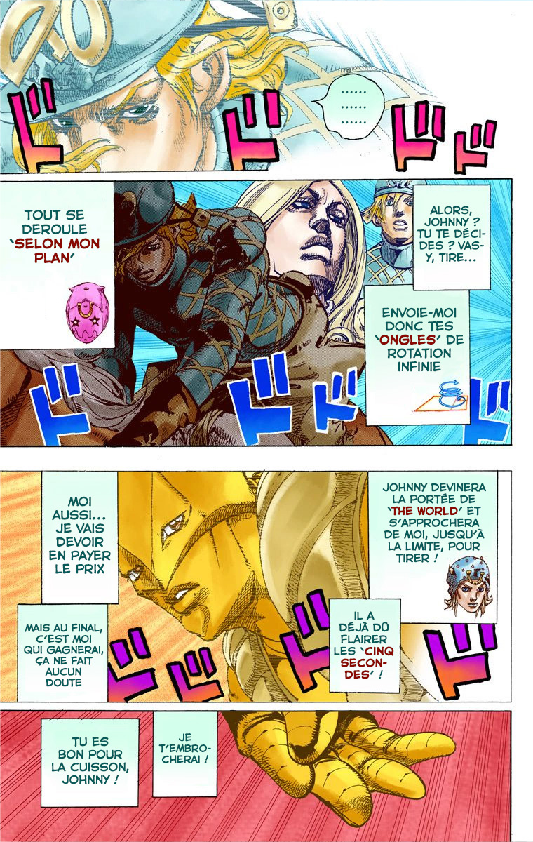 Read JoJo_s Bizarre Adventure Part 7 Steel Ball Run Official Colored FR Manga Online