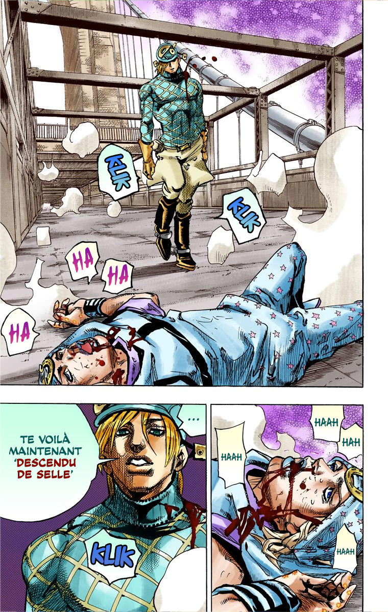 Read JoJo_s Bizarre Adventure Part 7 Steel Ball Run Official Colored FR Manga Online