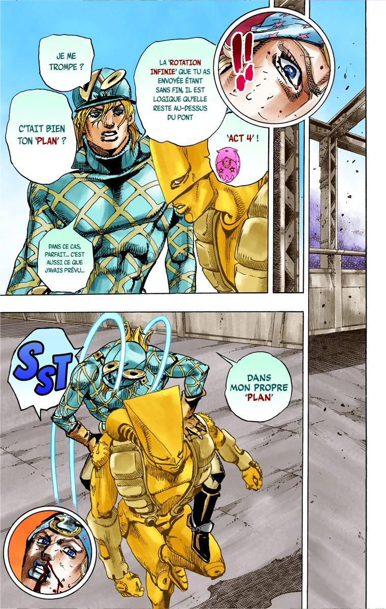 Read JoJo_s Bizarre Adventure Part 7 Steel Ball Run Official Colored FR Manga Online