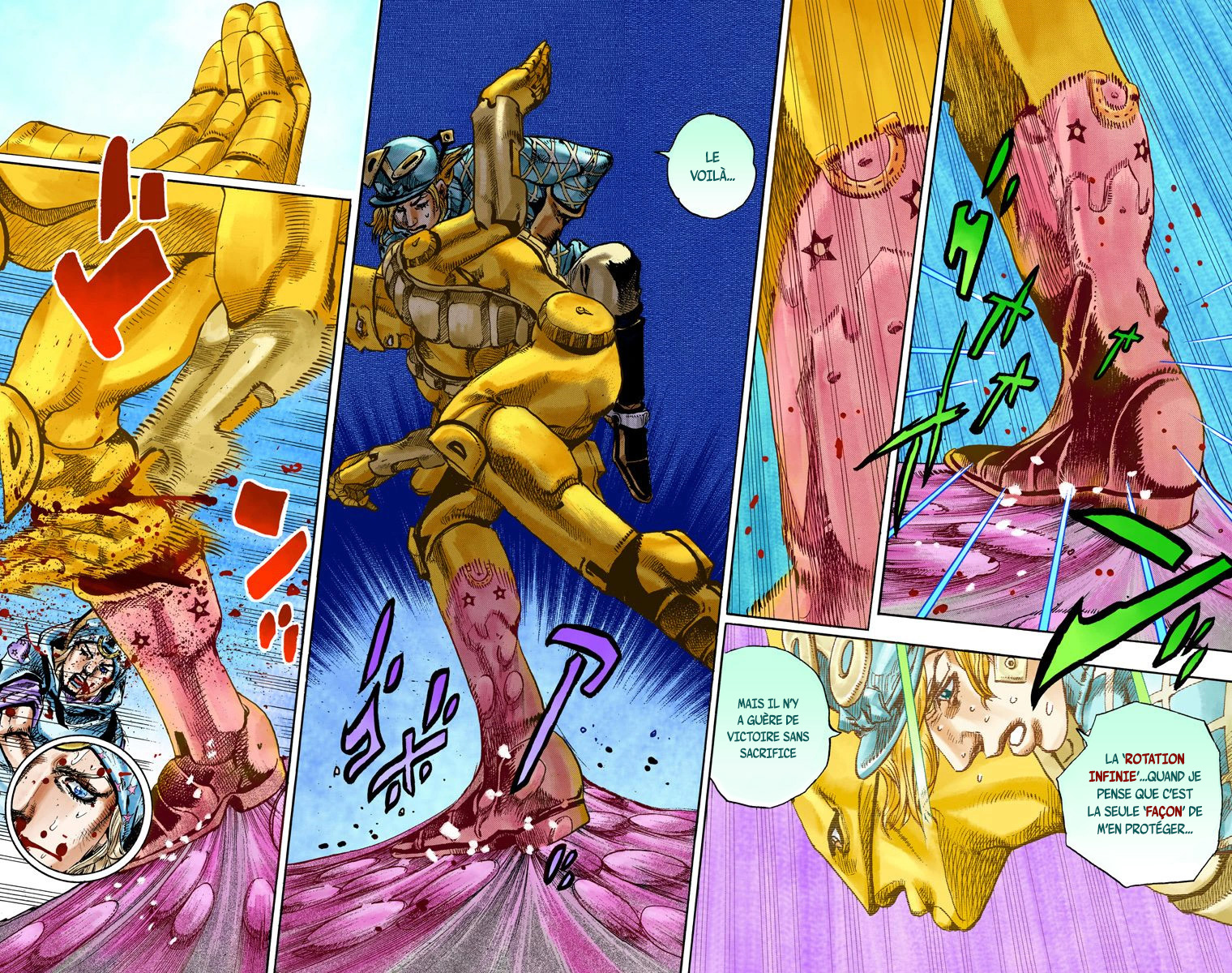 Read JoJo_s Bizarre Adventure Part 7 Steel Ball Run Official Colored FR Manga Online