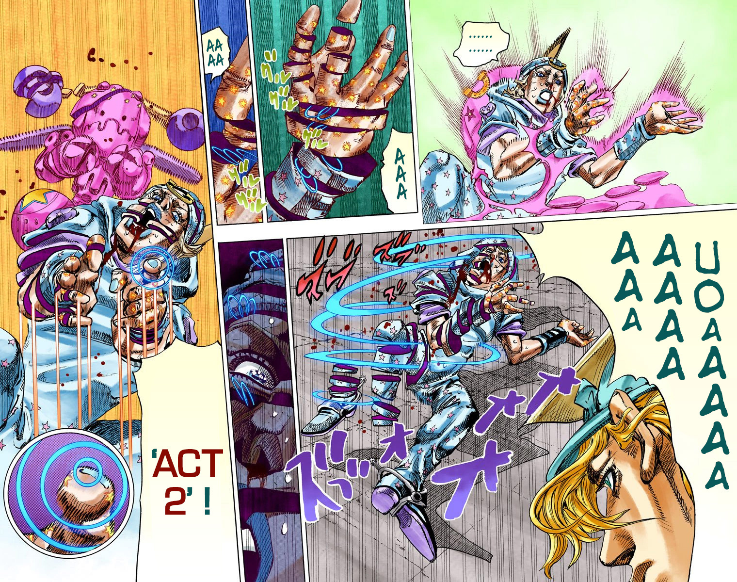 Read JoJo_s Bizarre Adventure Part 7 Steel Ball Run Official Colored FR Manga Online