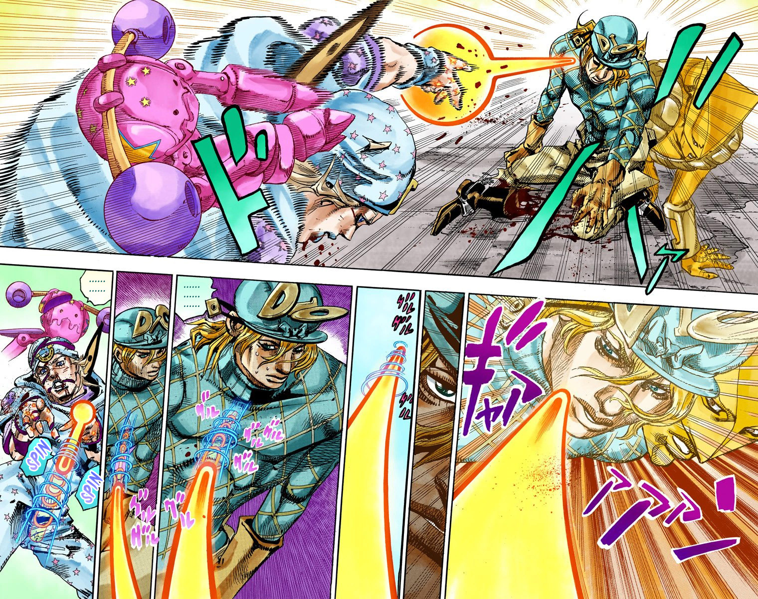 Read JoJo_s Bizarre Adventure Part 7 Steel Ball Run Official Colored FR Manga Online