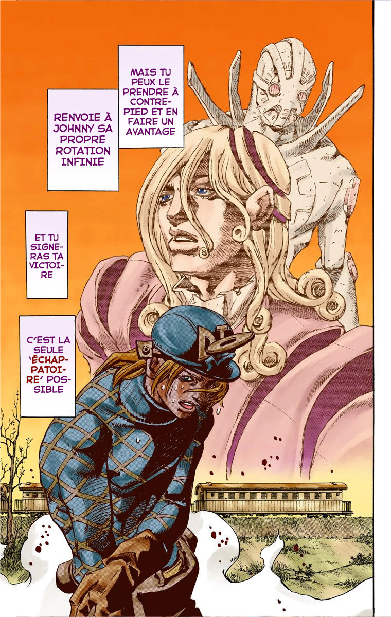 Read JoJo_s Bizarre Adventure Part 7 Steel Ball Run Official Colored FR Manga Online