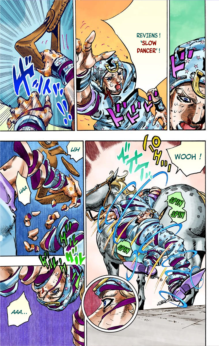 Read JoJo_s Bizarre Adventure Part 7 Steel Ball Run Official Colored FR Manga Online