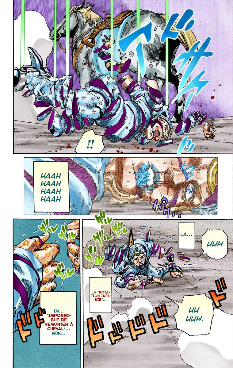 Read JoJo_s Bizarre Adventure Part 7 Steel Ball Run Official Colored FR Manga Online