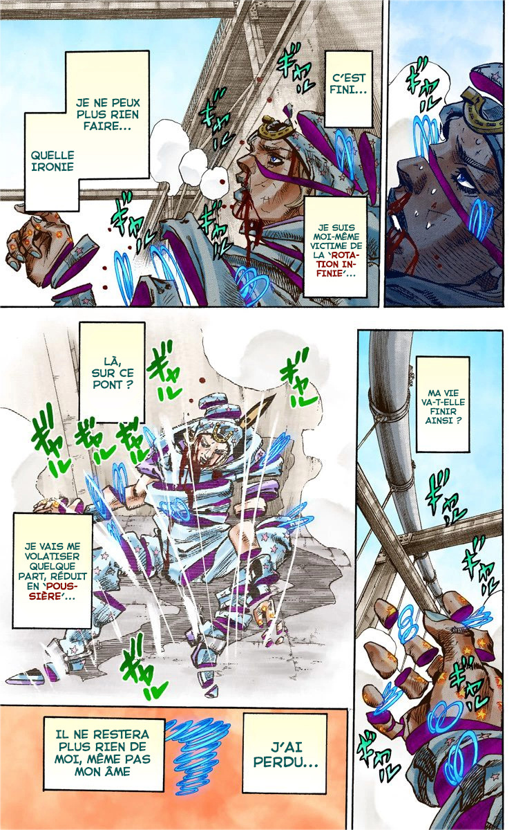 Read JoJo_s Bizarre Adventure Part 7 Steel Ball Run Official Colored FR Manga Online