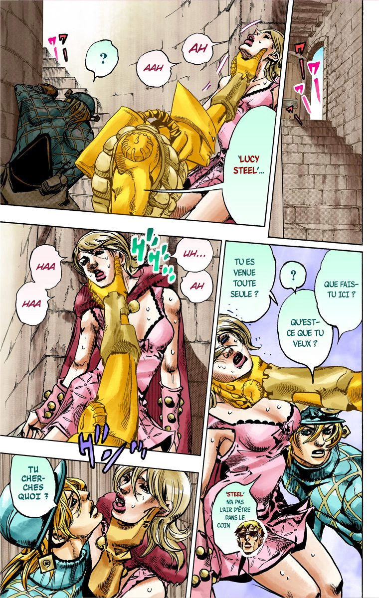 Read JoJo_s Bizarre Adventure Part 7 Steel Ball Run Official Colored FR Manga Online