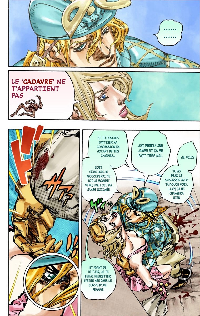 Read JoJo_s Bizarre Adventure Part 7 Steel Ball Run Official Colored FR Manga Online