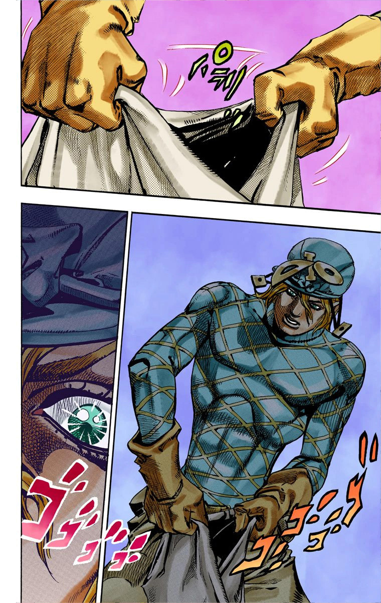 Read JoJo_s Bizarre Adventure Part 7 Steel Ball Run Official Colored FR Manga Online