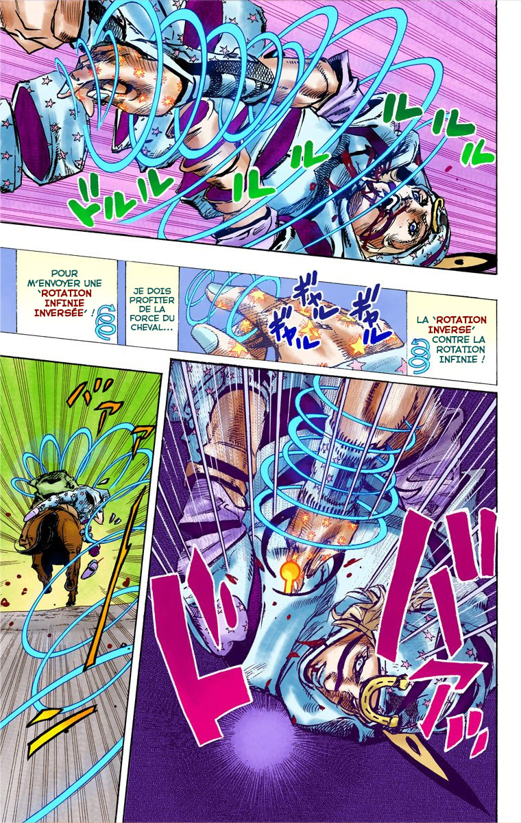Read JoJo_s Bizarre Adventure Part 7 Steel Ball Run Official Colored FR Manga Online
