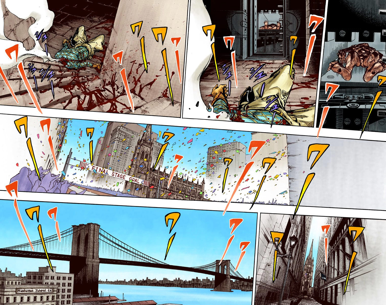 Read JoJo_s Bizarre Adventure Part 7 Steel Ball Run Official Colored FR Manga Online