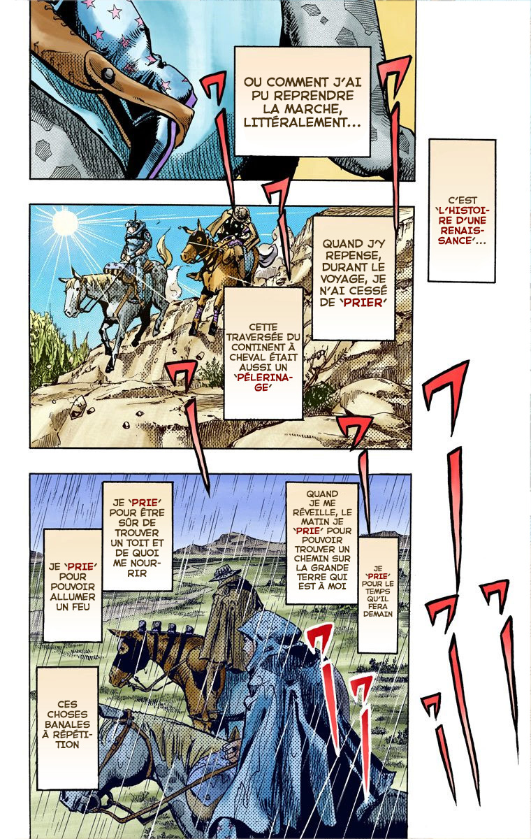 Read JoJo_s Bizarre Adventure Part 7 Steel Ball Run Official Colored FR Manga Online