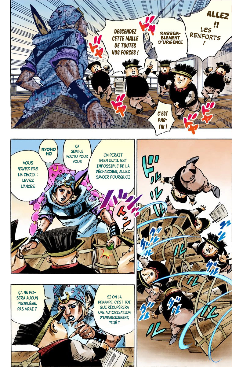 Read JoJo_s Bizarre Adventure Part 7 Steel Ball Run Official Colored FR Manga Online