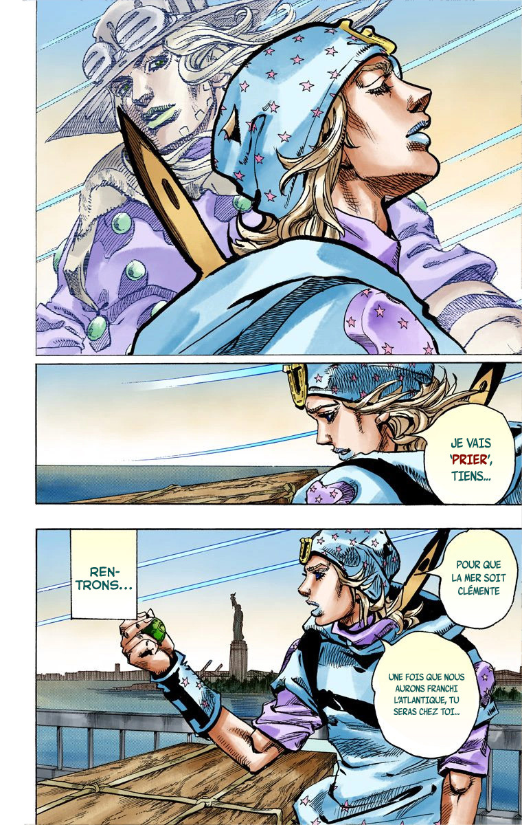 Read JoJo_s Bizarre Adventure Part 7 Steel Ball Run Official Colored FR Manga Online