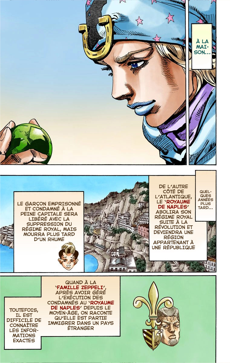 Read JoJo_s Bizarre Adventure Part 7 Steel Ball Run Official Colored FR Manga Online