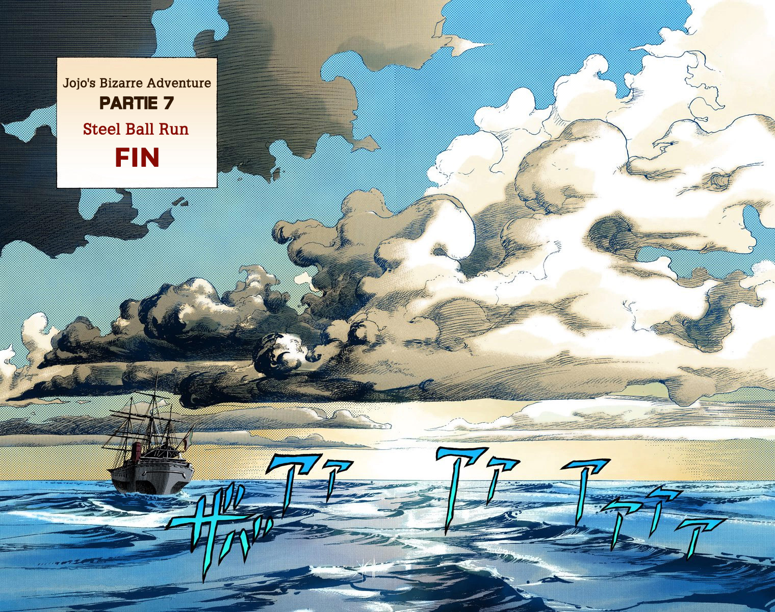 Read JoJo_s Bizarre Adventure Part 7 Steel Ball Run Official Colored FR Manga Online