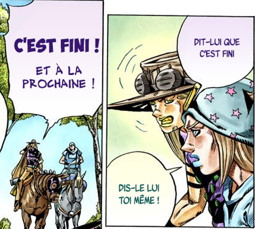 Read JoJo_s Bizarre Adventure Part 7 Steel Ball Run Official Colored FR Manga Online