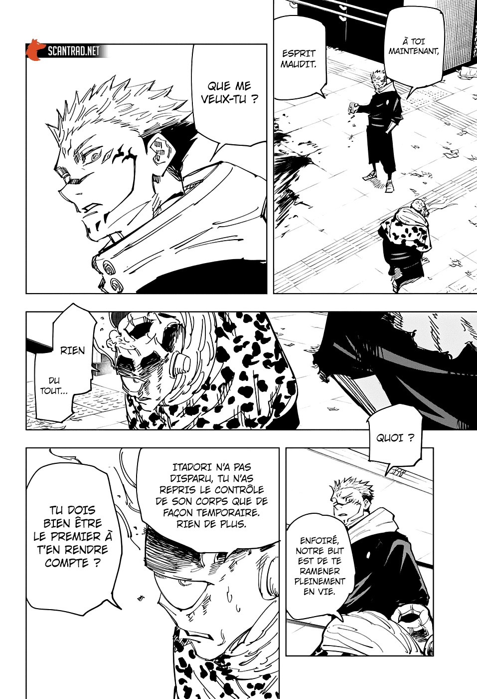 Read Jujutsu Kaisen FR Manga Online