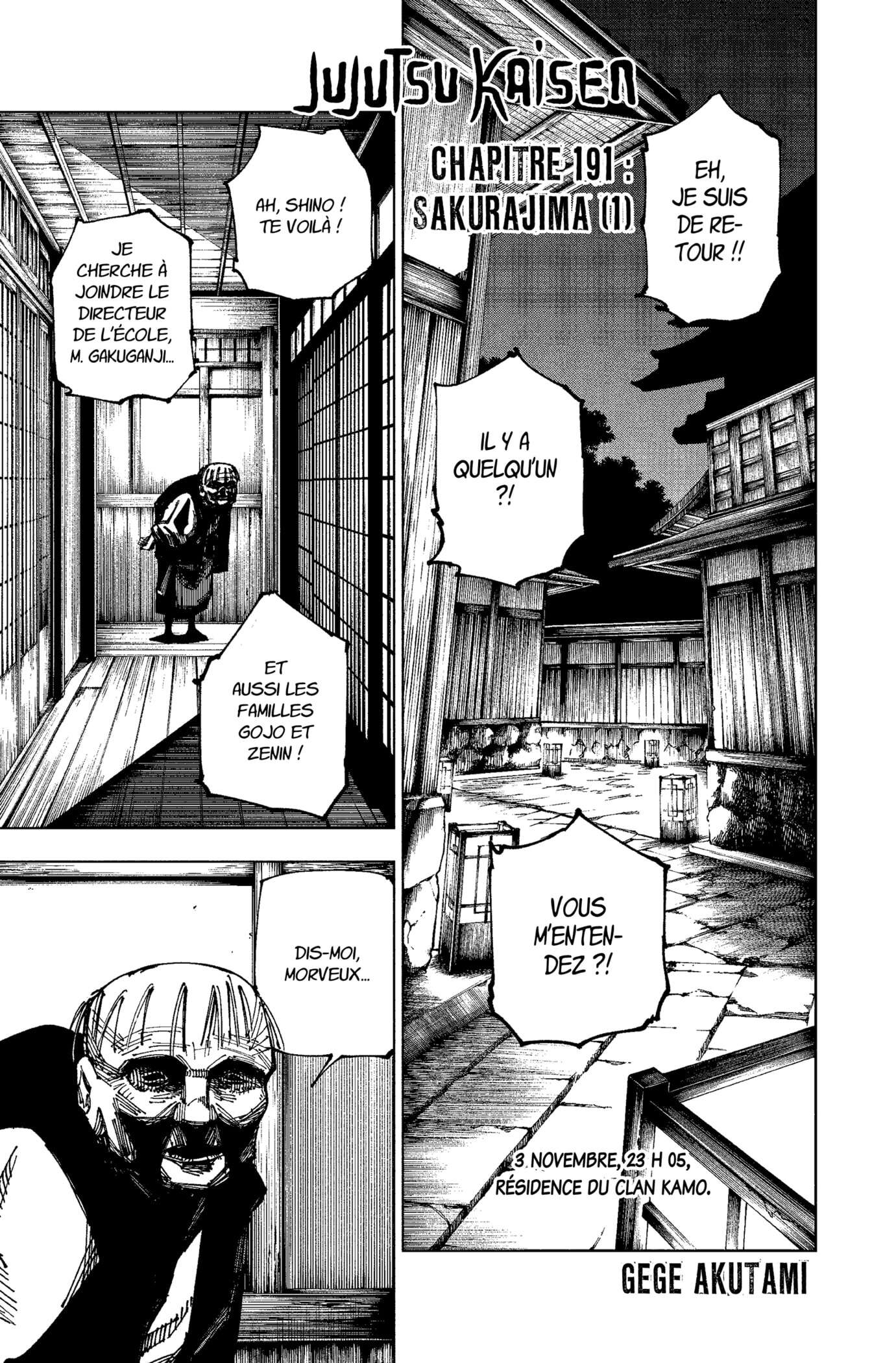 Read Jujutsu Kaisen FR Manga Online