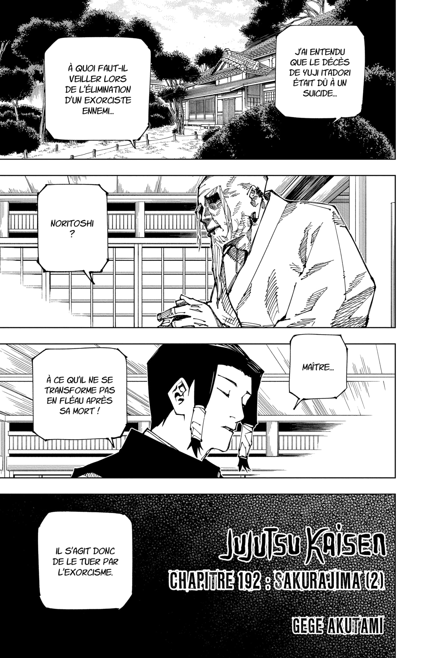 Read Jujutsu Kaisen FR Manga Online