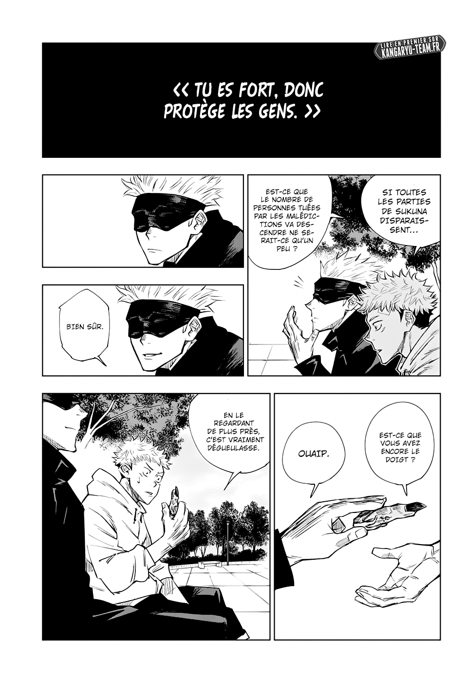 Read Jujutsu Kaisen FR Manga Online