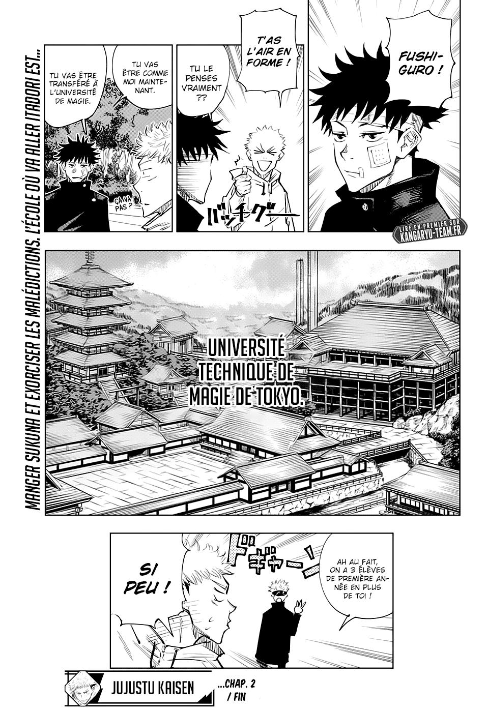 Read Jujutsu Kaisen FR Manga Online