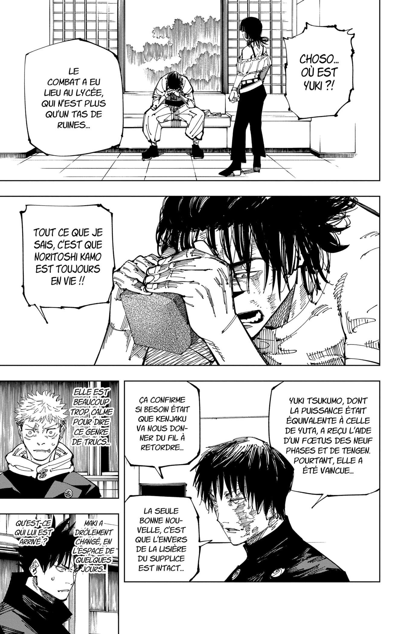 Read Jujutsu Kaisen FR Manga Online