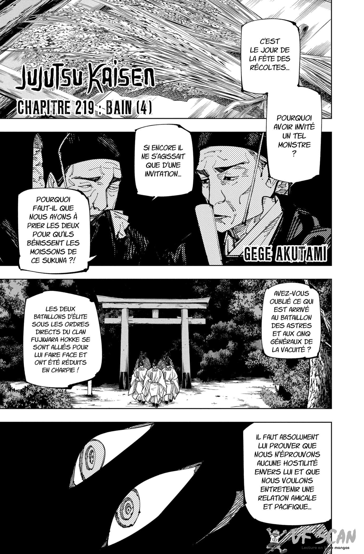 Read Jujutsu Kaisen FR Manga Online