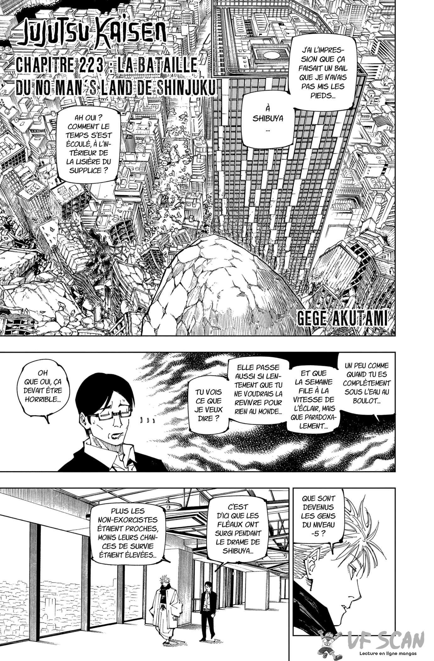 Read Jujutsu Kaisen FR Manga Online