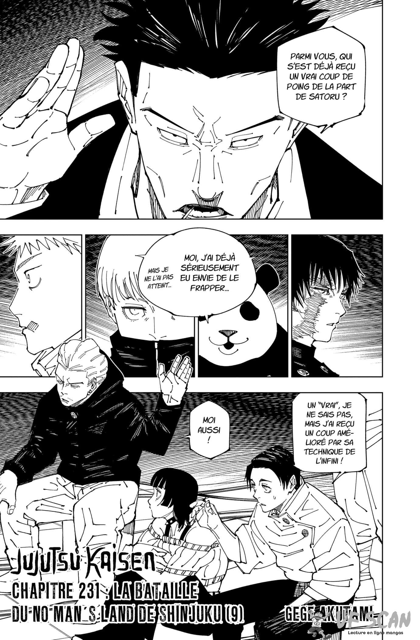 Read Jujutsu Kaisen FR Manga Online
