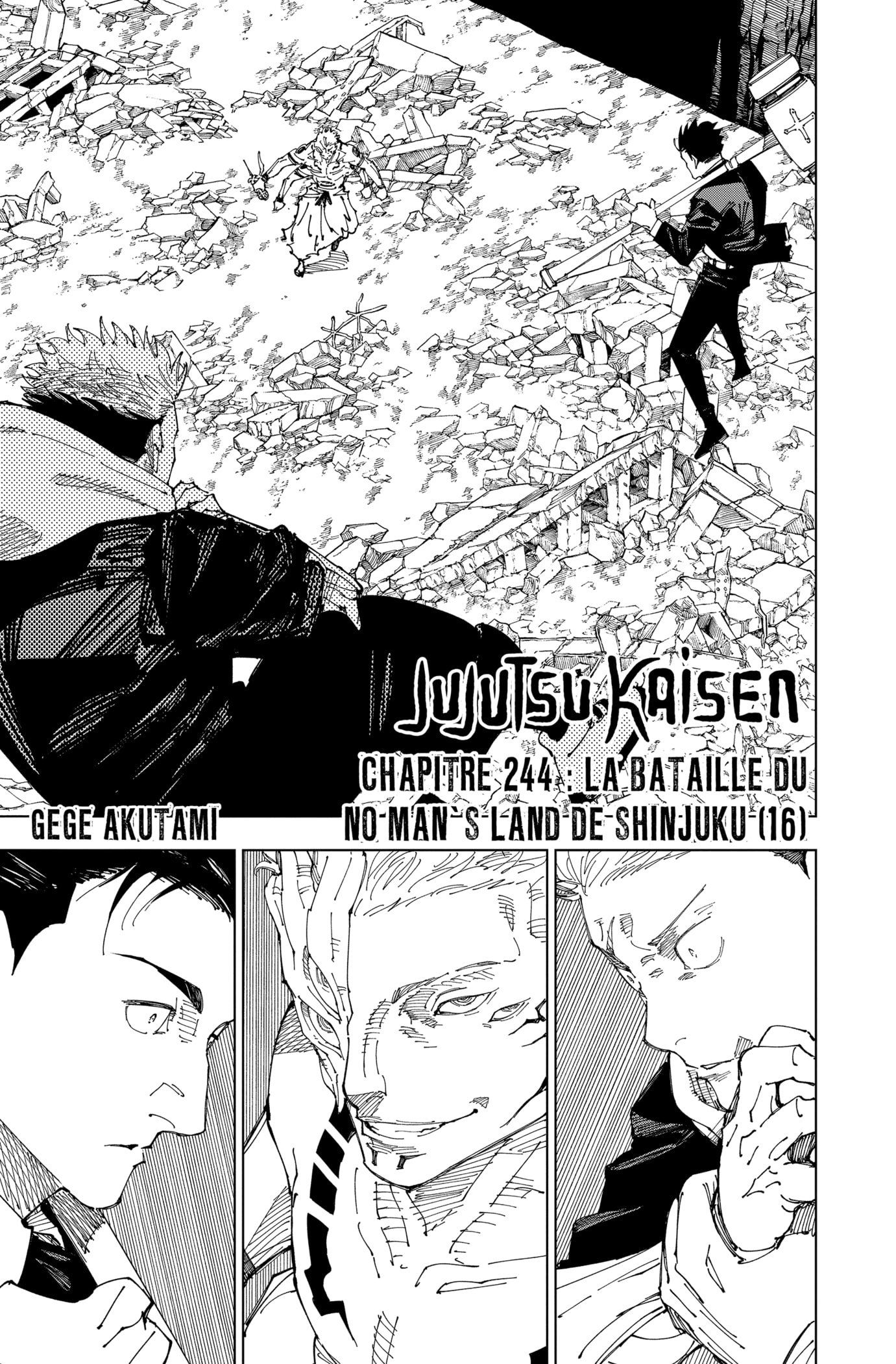 Read Jujutsu Kaisen FR Manga Online