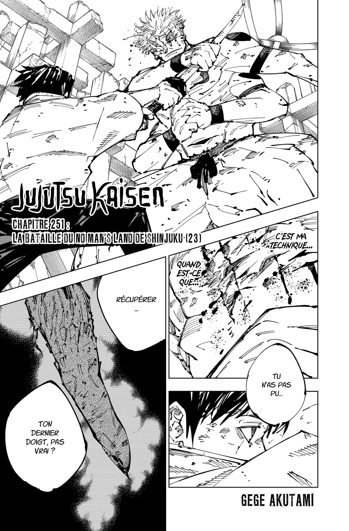 Read Jujutsu Kaisen FR Manga Online