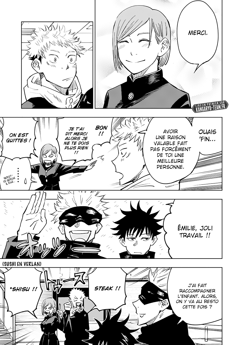 Read Jujutsu Kaisen FR Manga Online