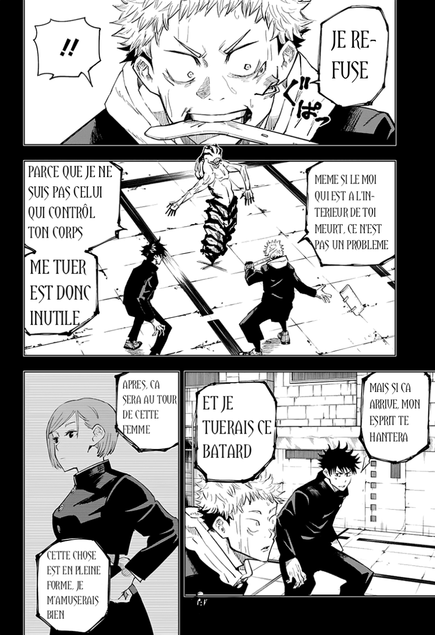 Read Jujutsu Kaisen FR Manga Online
