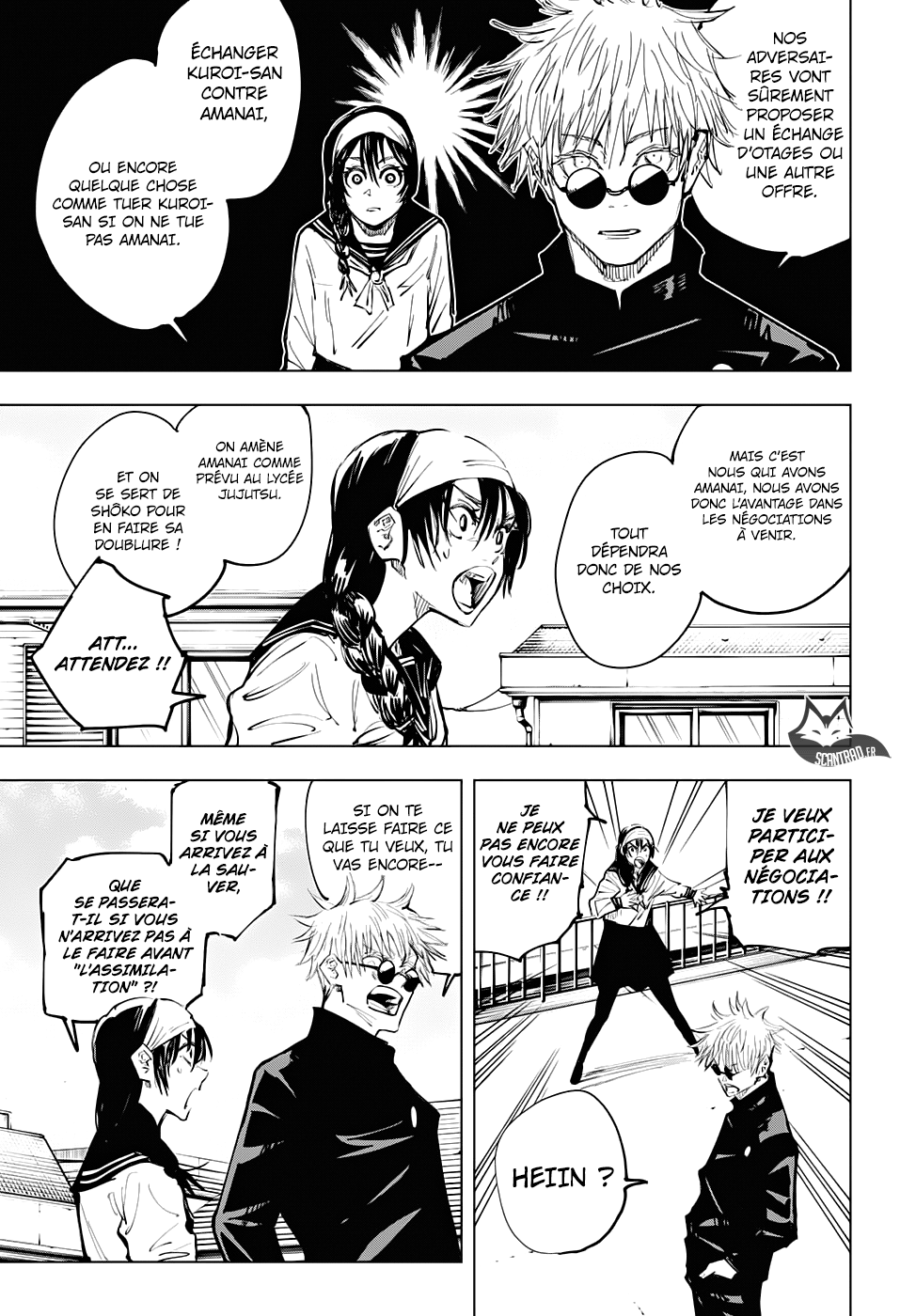 Read Jujutsu Kaisen FR Manga Online