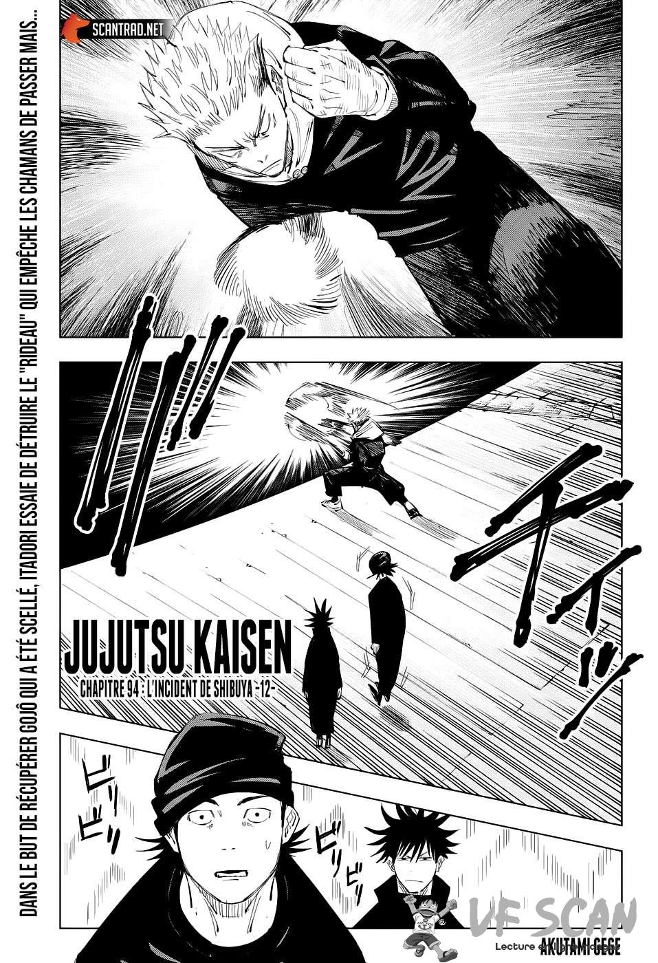 Read Jujutsu Kaisen FR Manga Online