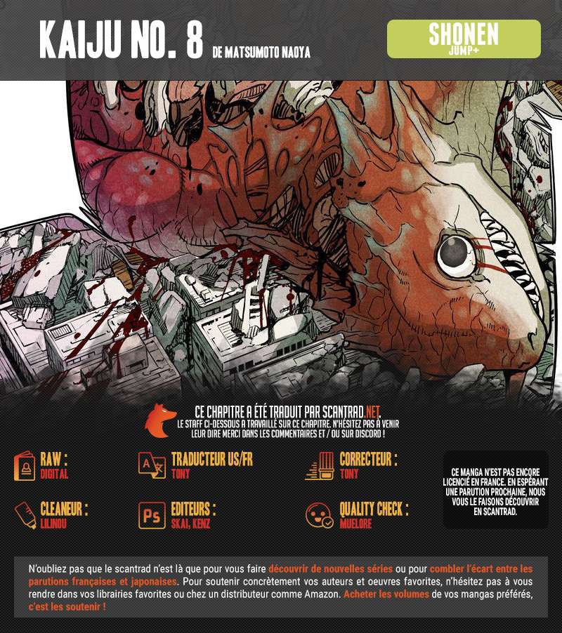 Read Kaiju No. 8 FR Manga Online