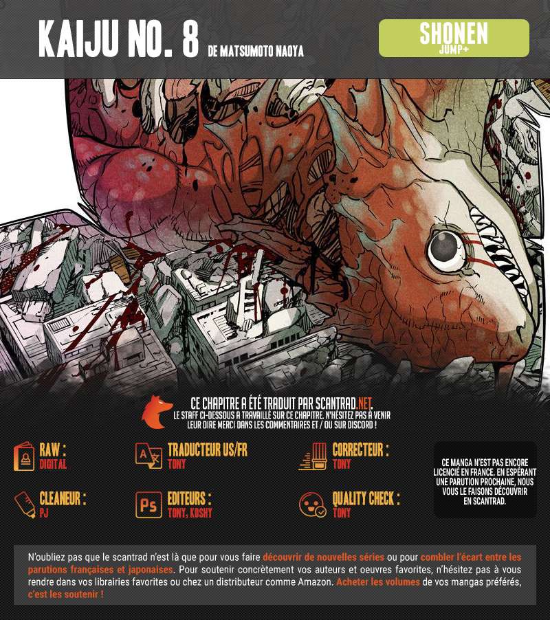Read Kaiju No. 8 FR Manga Online