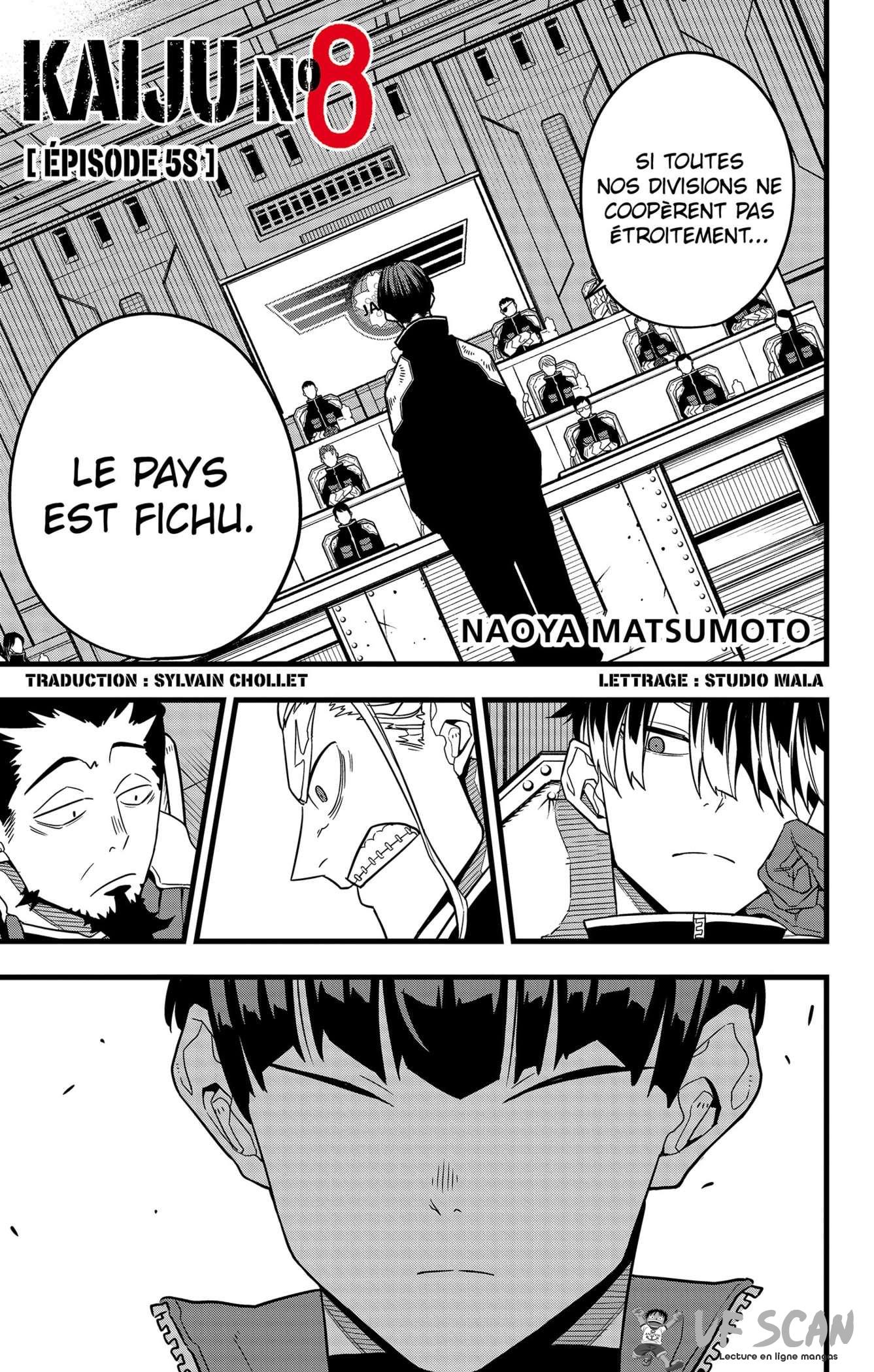 Read Kaiju No. 8 FR Manga Online