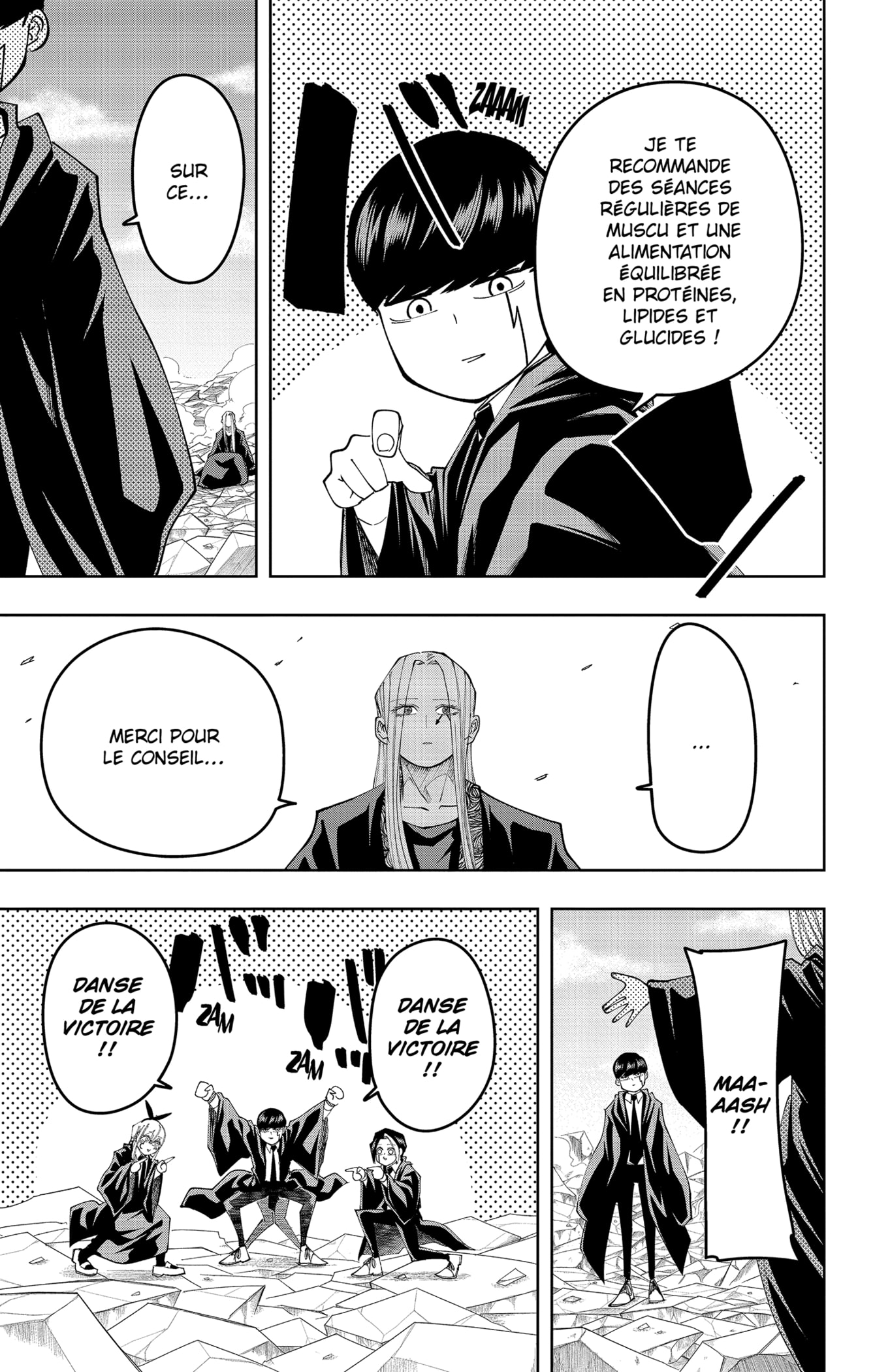 Read Mashle Magic and Muscles FR Manga Online