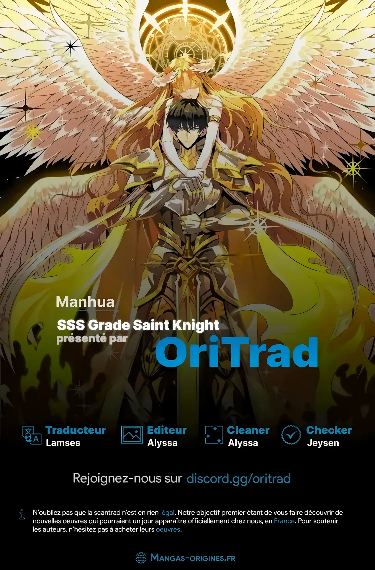 Read SSS Grade Saint Knight FR Manga Online