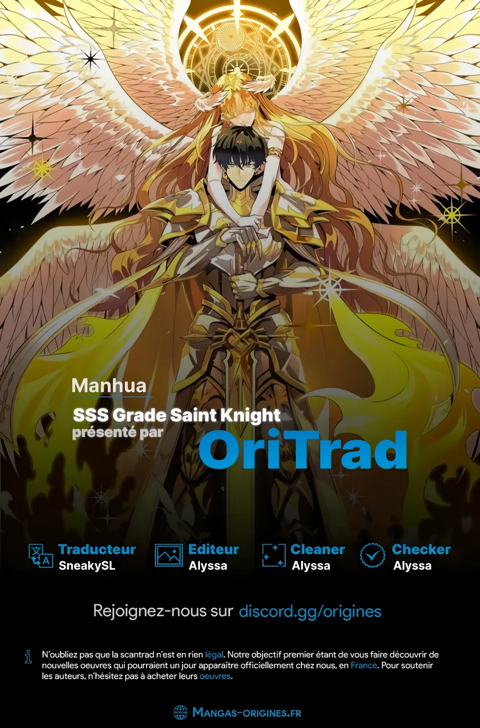 Read SSS Grade Saint Knight FR Manga Online