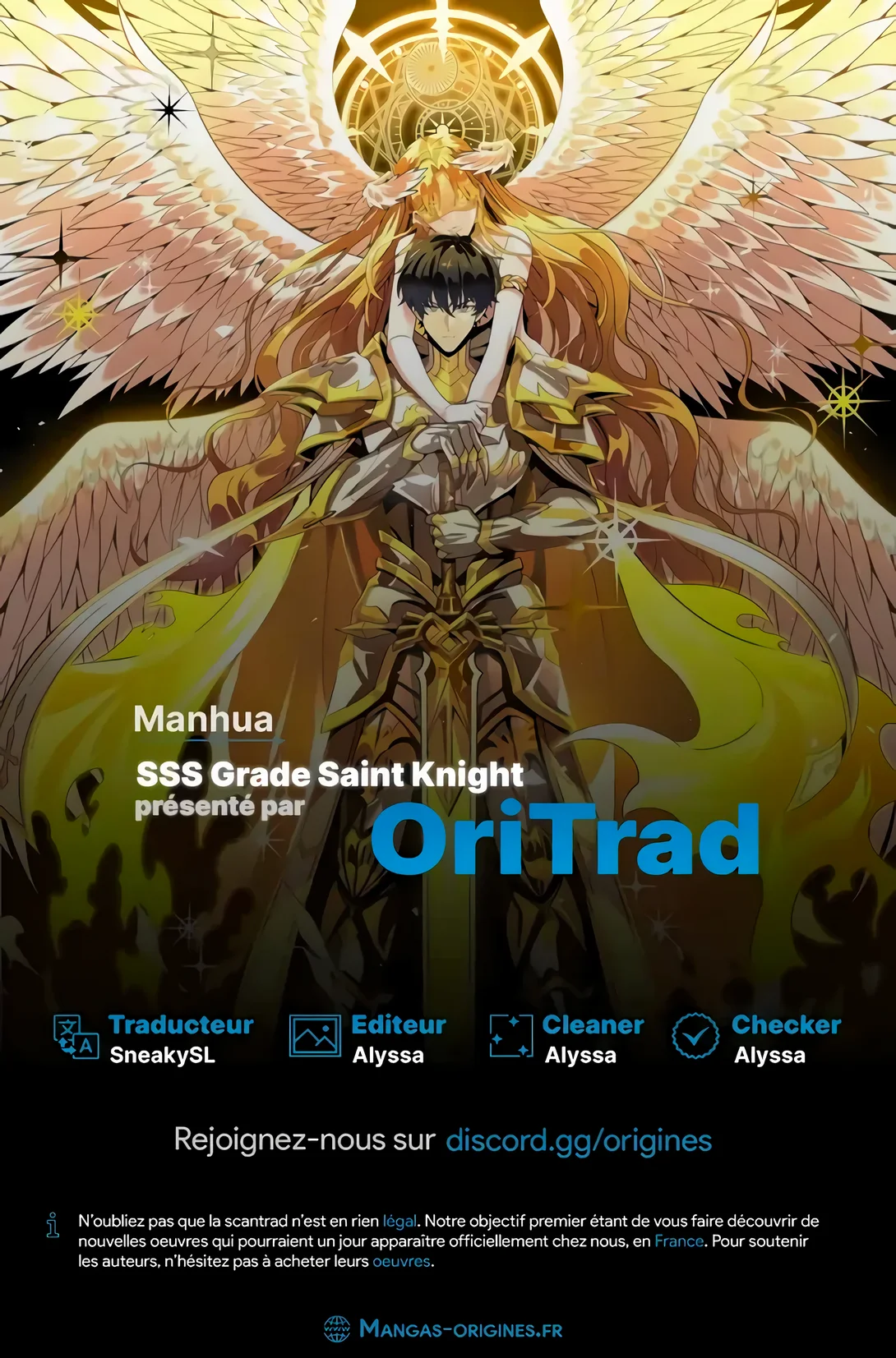Read SSS Grade Saint Knight FR Manga Online